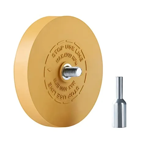 MIDO Eraser Wheel Decal Remover with Drill Adapter