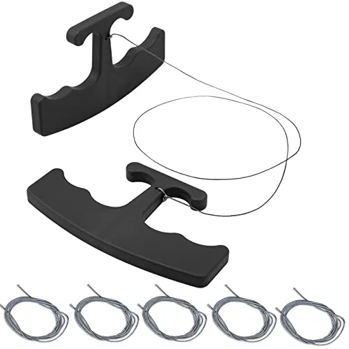 NEWISHTOOL Emblem Removal Tool with 5 Spare PE Cords
