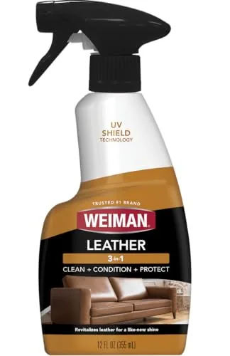 Weiman Leather Cleaner, Conditioner & UV Protector