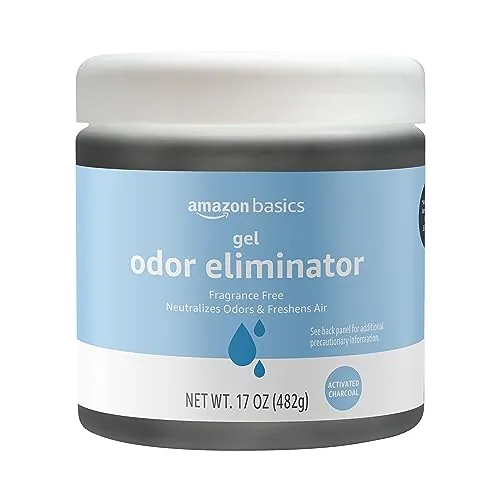 Amazon Basics Activated Charcoal Gel Odor Eliminator 17 oz