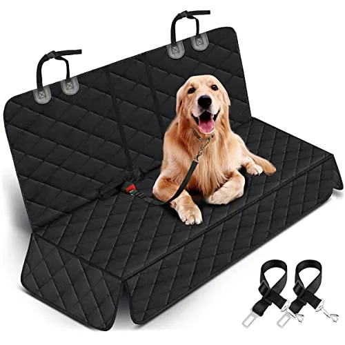 Yuntec Dog Car Seat Cover 53x47in Waterproof