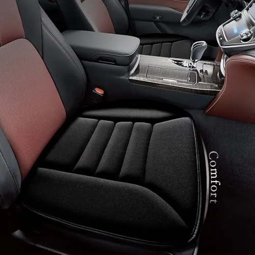 Kingphenix Memory Foam Car Seat Cushion Non-Slip
