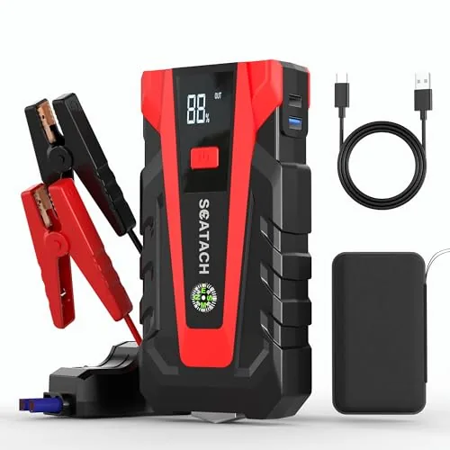 Scatach 3000A Portable Jump Starter 12V up to 9.0L