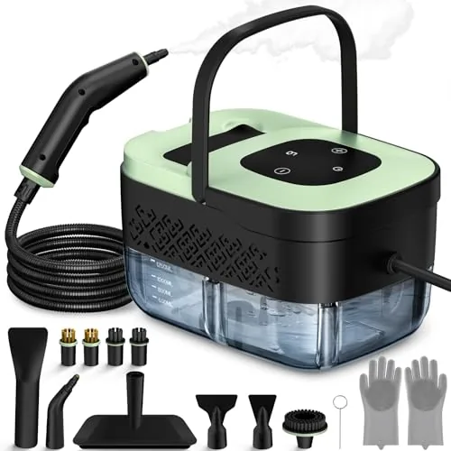 WSRYYCC Portable Steam Cleaner 16-Piece Accessory Kit