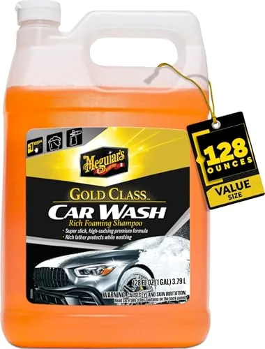 Meguiar's Gold Class Car Wash Soap 1 Gallon