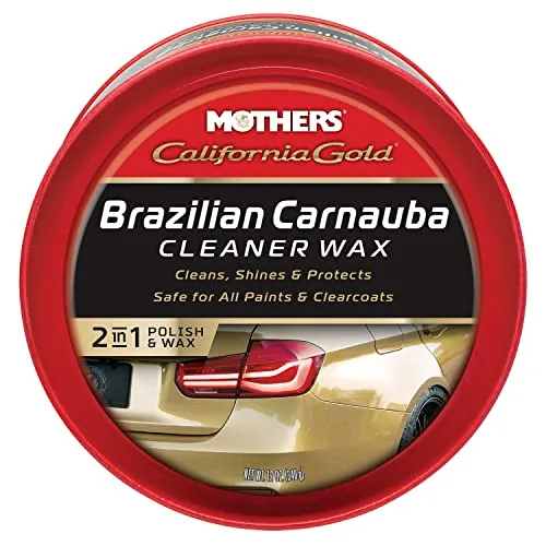 Mothers California Gold Brazilian Carnauba Paste Wax 12oz