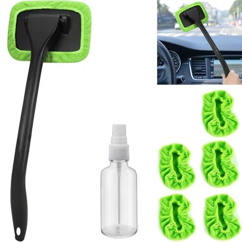 desin Windshield Cleaner with 5 Microfiber Pads