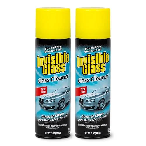 Invisible Glass Foaming Auto Glass Cleaner 19oz 2-Pack