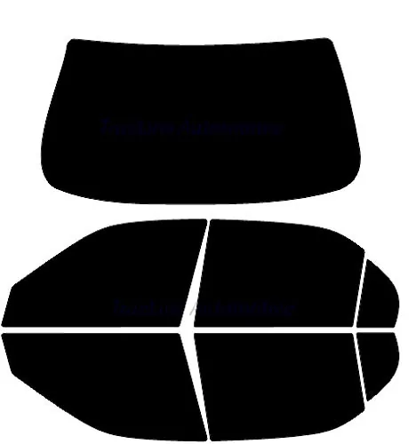 TRUE LINE Automotive Precut Car Window Tint Kit