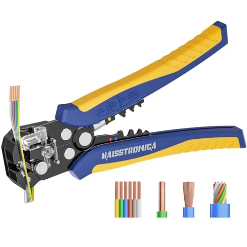 haisstronica 3-in-1 Self-Adjusting Wire Stripper AWG 24-10