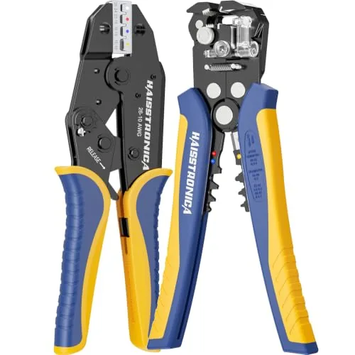 haisstronica Wire Stripper and Crimper AWG 26-10