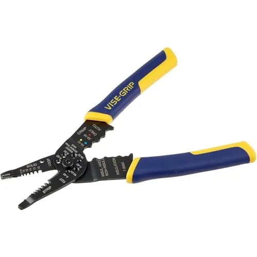 IRWIN Vise-Grip 8-Inch Wire Stripper 10-22 AWG