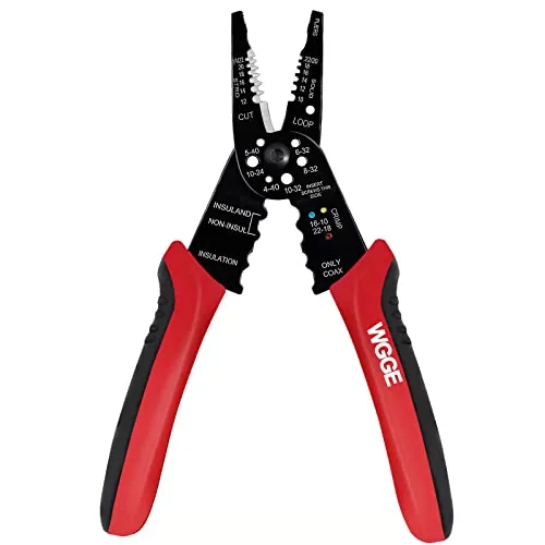 WGGE WG-015 8-inch Wire Stripper Cutter Crimper