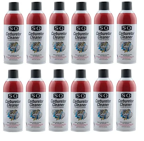 SQ Non-Chlorinated Carburetor Cleaner 12-Pack 12.5 oz
