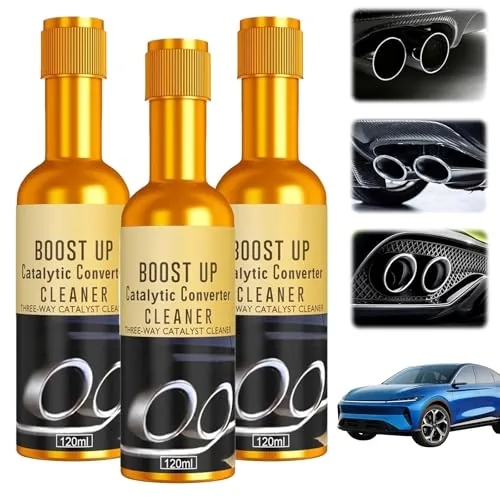 Ciirvoe 3-Pack Catalytic Converter & Fuel System Cleaner