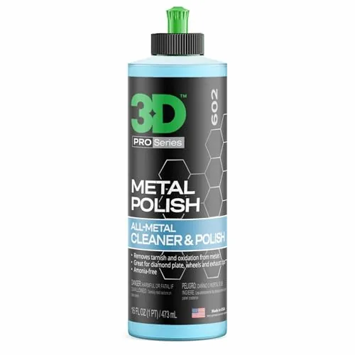 3D Metal Polish Heavy Duty 16oz USA-Made