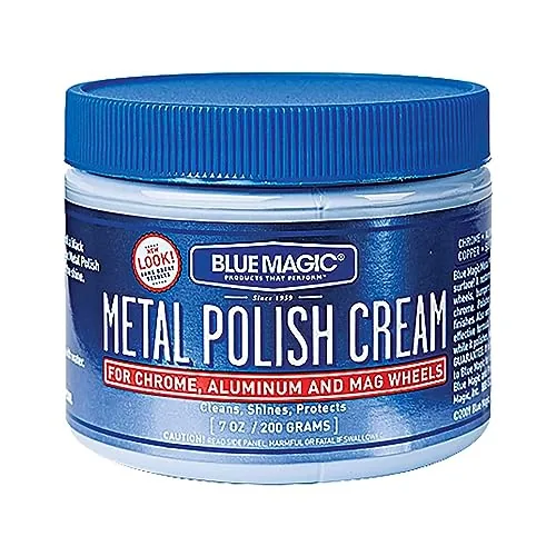 Blue Magic 400 Non-Abrasive Metal Polish Cream 7 oz