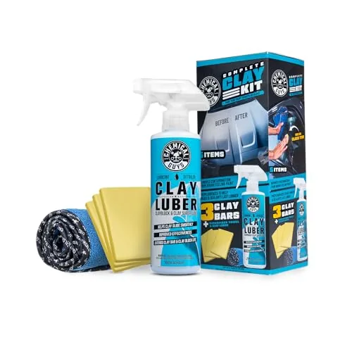 Chemical Guys Clay Bar Kit with Butter Wet Wax