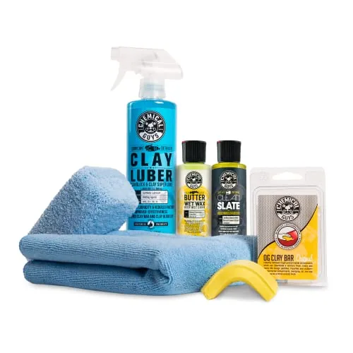 Chemical Guys CLY700 Clay Bar & Luber 6-Piece Kit