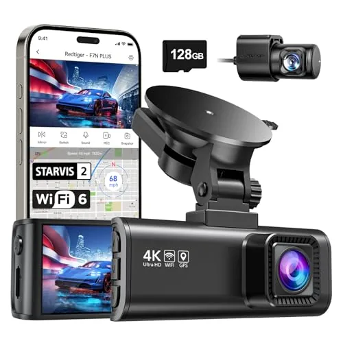 REDTIGER F7NP 4K Dash Cam with STARVIS 2 Sensor