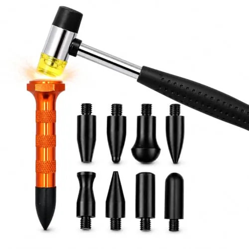 HiYi 10-Piece Paintless Dent Repair Tap-Down Kit
