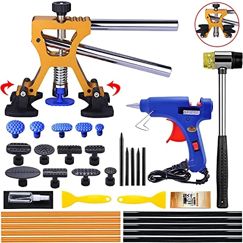 Manelord Auto Body Dent Repair Kit with Golden Puller