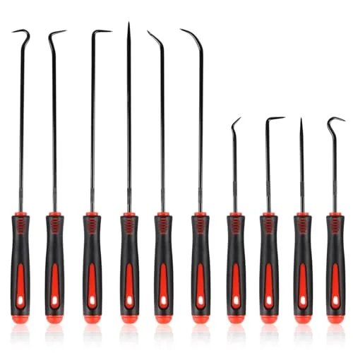 Rindion 10pc Pick Set 4 Angles 2 Lengths