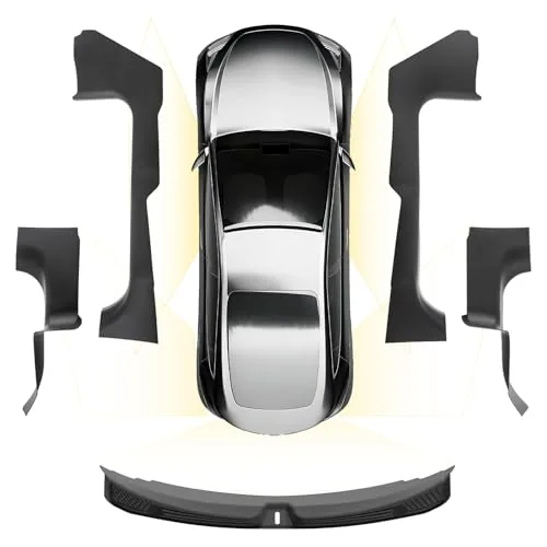 3W Tesla Model Y Juniper 2025-2026 Door Sill Protector Set