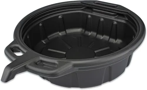 NEIKO 20762A 2-Gallon Oil Drain Pan Anti-Splash
