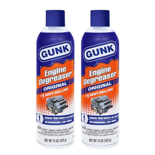 Gunk Original Engine Degreaser Spray 15oz Case of 2