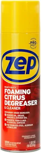 Zep ZUHFD18 Citrus Foam Degreaser 18 oz
