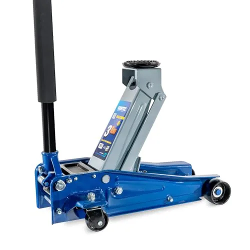Hantec 2-Ton Floor Jack with Hard Carry Case