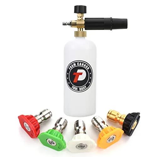 Tool Daily Foam Cannon 1L with 5 Nozzle Tips