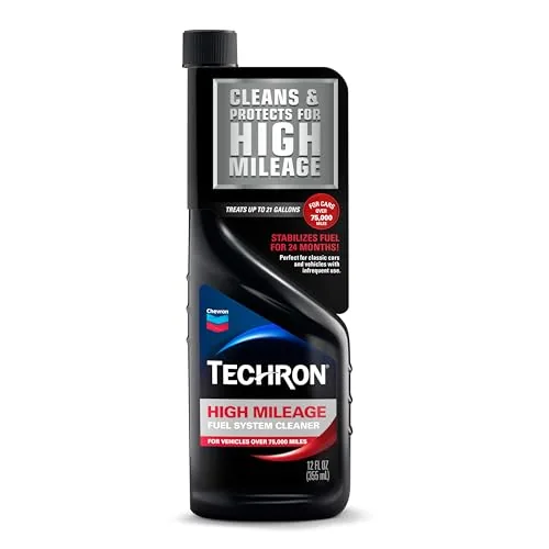 Chevron Techron High Mileage Fuel System Cleaner 12oz