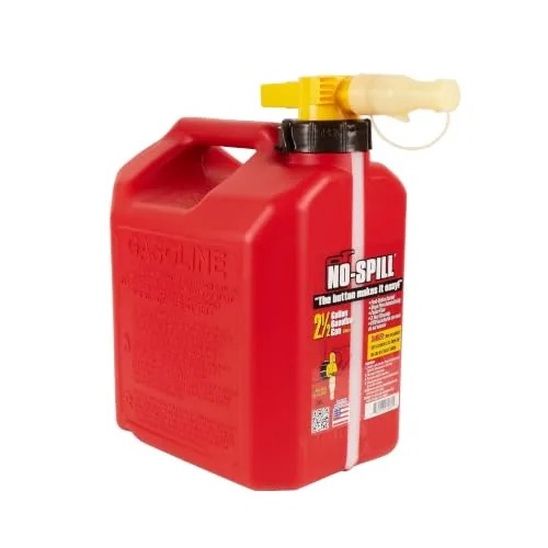 No-Spill 1405 2.5-Gallon Gas Can with Thumb Control