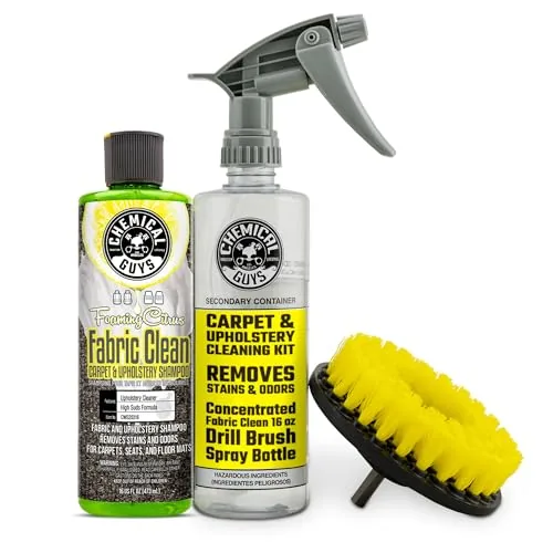 Chemical Guys HOL315 Citrus Fabric Cleaner with Drill Brush