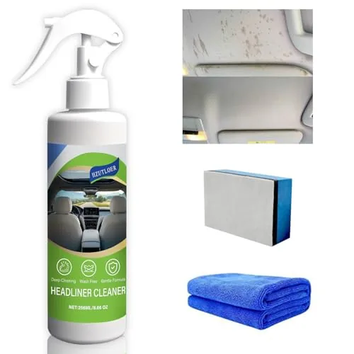 Hzutloer Car Headliner and Interior Fabric Cleaner 8.66oz