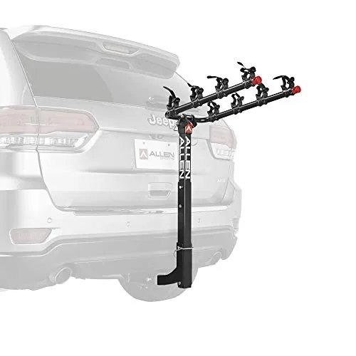 Allen 4-Bike Hitch Rack 2-Inch Receiver No-Wobble