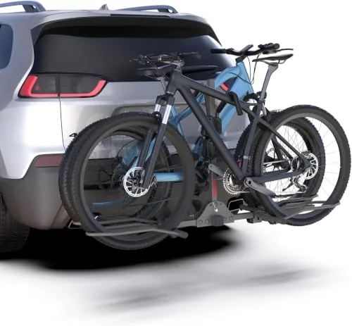 CRINDAR 2-Bike Hitch Rack for Fat Tire and E-Bikes