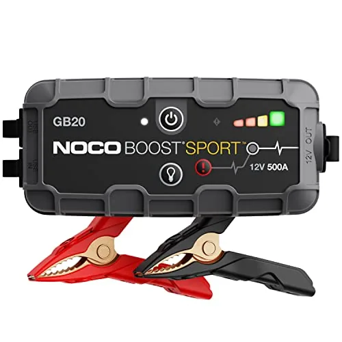 NOCO GB20 500A Lithium Jump Starter, IP65 Rated