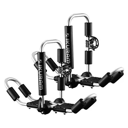 IKURAM R Aluminum J-Style Folding Kayak Roof Rack