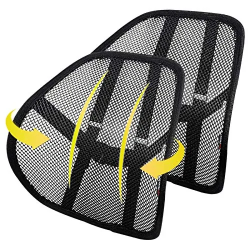 Kingphenix 2-Pack Mesh Lumbar Support Car and Office