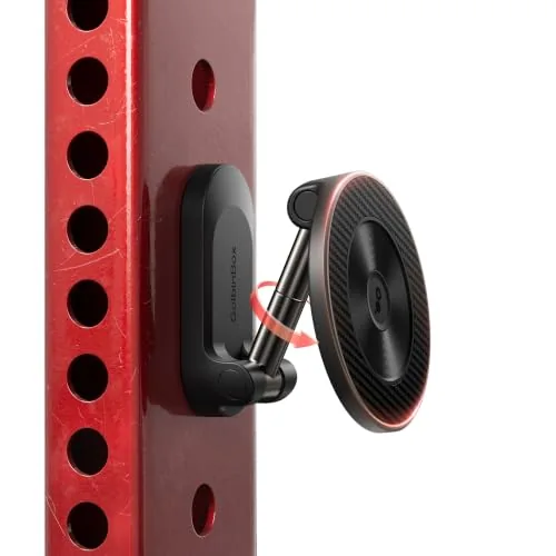 GolbinBox Dual Magnetic Gym Phone Mount MagSafe