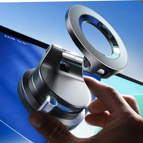 LISEN MagSafe Car Mount 3800gf Dual-Ring Magnet