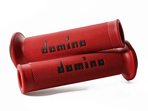 G2 Ergonomics Domino MotoGP Grips 22mm Red/Black