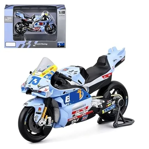 HTLNUZD Alex Gresini #73 MotoGP 1:18 Diecast Bike