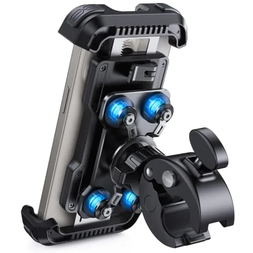 Lamicall Motorcycle Phone Mount Dual Vibration Dampener