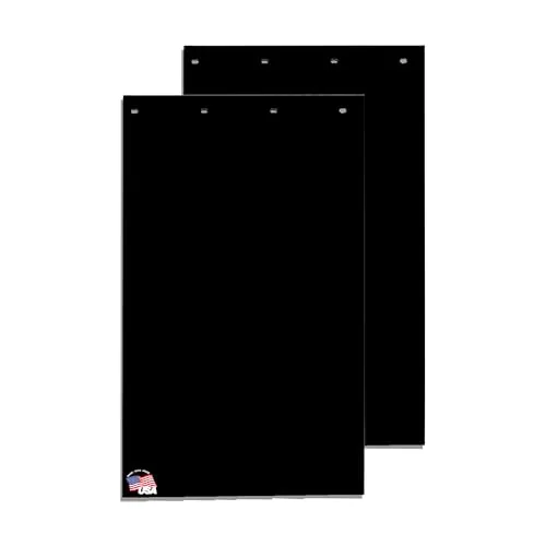 Buyers Products RC36PPB Black Polymer Mud Flaps 24x36