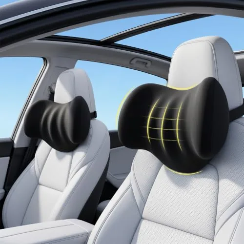 Prowizm 2-Pack Car Neck Pillow Memory Foam Support