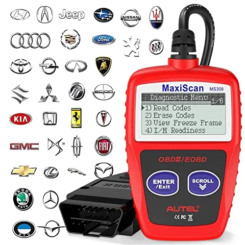 Autel MS309 OBD2 Code Reader with DTC Definitions